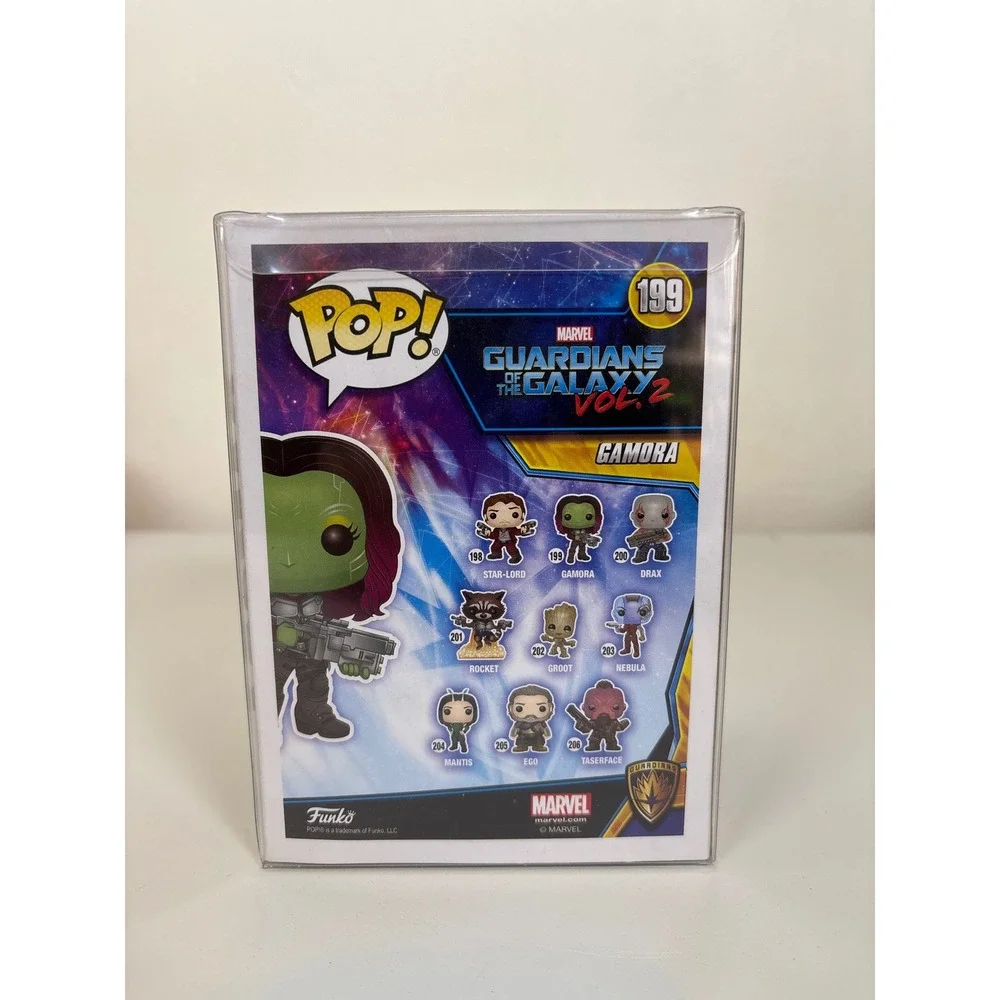 Funko Pop Marvel Guardians of the Galaxy Vol 2 Gamora 199 Vinyl Bobble-Head